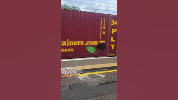 racing through Lockerbie Railw class 66*** DB cargo working Mossend Euroterm with a Three tone#train