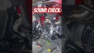 Maverick R sound check Stock vs. Treal Performance “Outlaw”exhaust