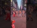 When Times Square turns into a dance floor every weekend night #nyc #travel #jalanjalan #shorts