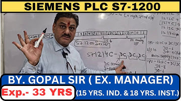 SIEMENS PLC S7 1200 PROGRAMMING & WIRING PNP/ NPN  INPUT/OUTPUT /SOURCE/SINKIN HINDI BY GOPALSIR 361