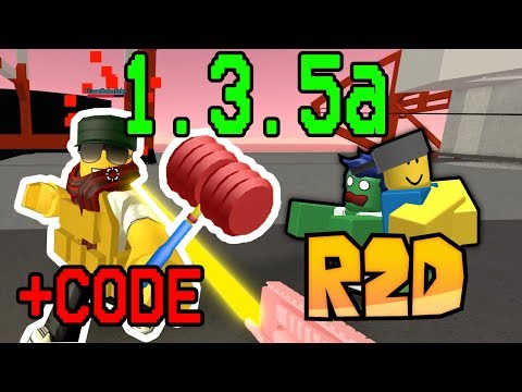 R2da Update 135a Code R2da 53 Youtube - roblox r2d codes