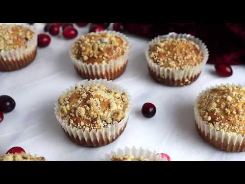 How To Make Cranberry Muffins | Christmas Recipe Ideas
