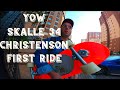 Yow skalle 34 christenson surfskate first ride