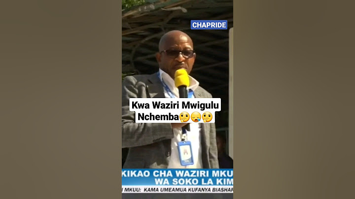 Kwa Waziri Mwigulu Nchemba Kutoka kwa Chuki Shaban🤔😪🤔😪 #trendingvideo #globaltvonline #viralvideo