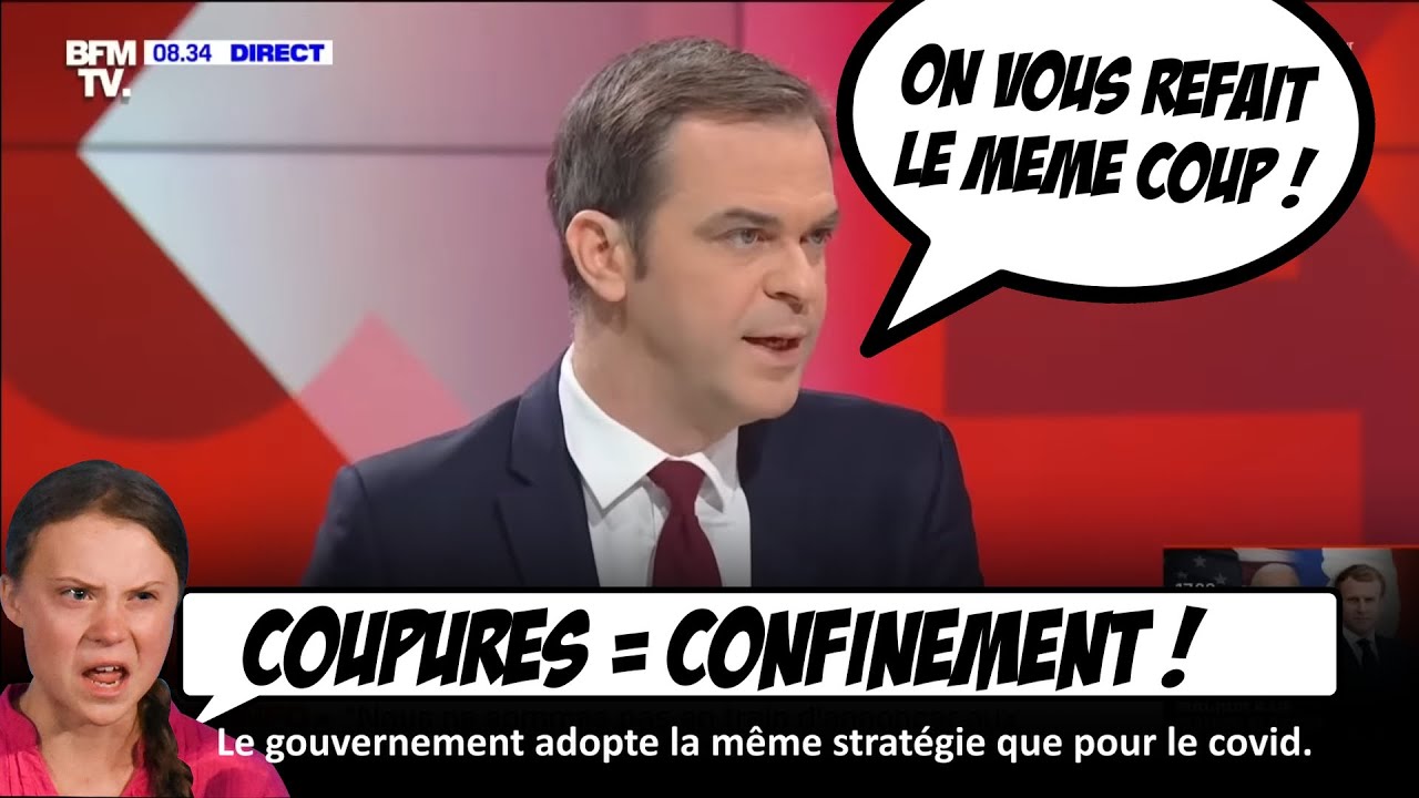 Coupures d'électricité : c'est le même CHANTAGE que le confinement !