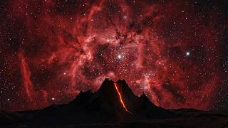 10 Hours on an Alien Lava Planet 🌋🔥 | Immersive Sci-Fi Ambient 4K