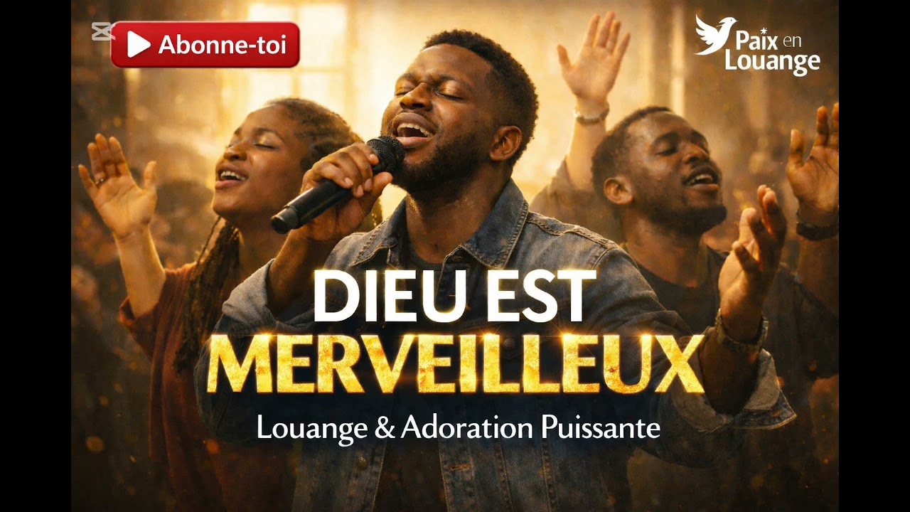 DIEU EST MERVEILLEUX | Louange & Adoration Puissante Qui Touche le Ciel 🙏🔥