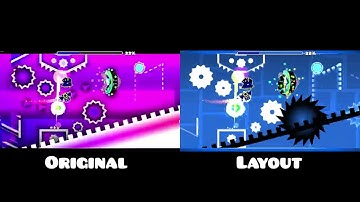 "Zettabyte" Original vs Layout | Geometry Dash Comparison