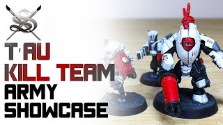 Tau Kill Team Command Roster Army Showcase by Siege Studios