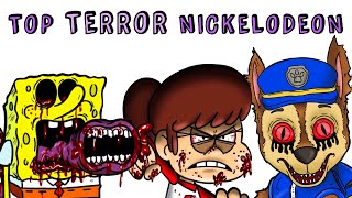 TOP TERROR NICKELODEON (Histórias arrepiantes) | Draw My Life Português