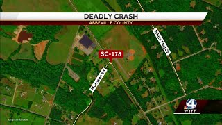 Abbeville County coroner investigating deadly crash