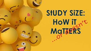 Accuracy vs precision in medical studies