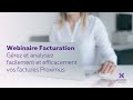 Grez et analysez facilement et efficacement vos factures proximus