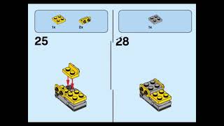LEGO Creator 31124, дракон, инструкция по сборке конструктора