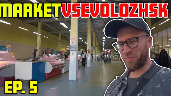 Sad Half-Empty Provincial Russian Market After Sanctions in VSEVOLOZHSK (episode 5)