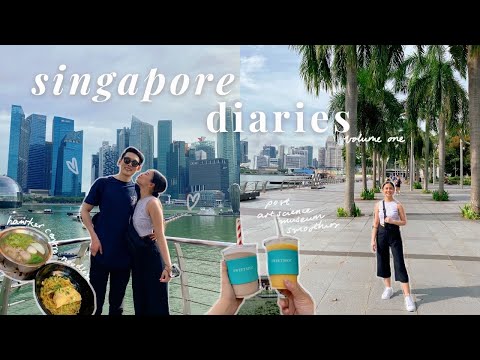 Travelling to Singapore - Art Science Museum, Chinatown | Singapore Travel Vlog 2022