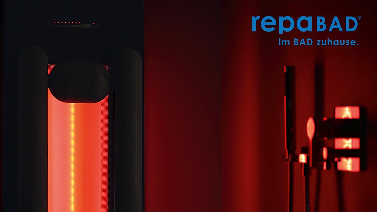 Infrarotpaneele in der Dusche