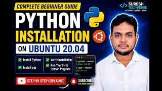 Python Installation on Ubuntu 20.04 | Complete Beginner Guide | Suresh TechVerse