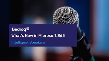 Microsoft Teams - Intelligent Speakers