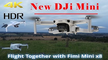 4k UHD Great Camera Review, New DJi Mini 2 Flight VS Fimi x8 Mini Drone, Flew Together, davinci