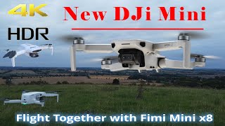 4k UHD Great Camera Review, New DJi Mini 2 Flight VS Fimi x8 Mini Drone, Flew Together, davinci