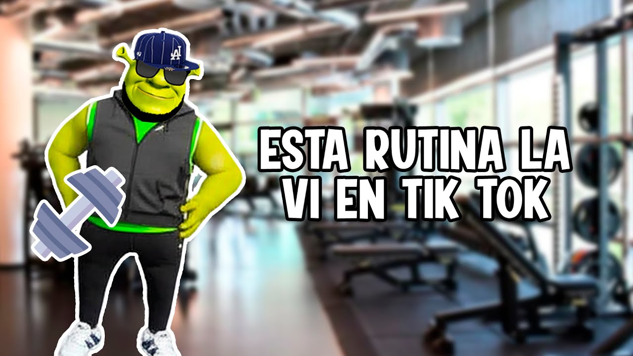 Shreck Fit Shrek se mete al gym porque quiere volverse Fitness - YouTube