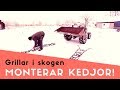 Monterar snökedjor på Grållen!😀