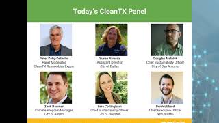 July 2020 CleanTX Webinar - Climate Action Plans Part 1