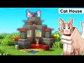 Minecraft How To Build A Cat House Tutorial 