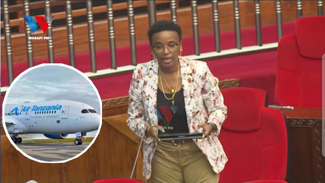 HALIMA MDEE AJILIPUA  KUHUSU 'MADENI YA NDEGE' WAZIRI WA FEDHA AJIBU - 