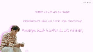 CHEN (첸) Reminisce [Han/Rom/Ina] Color Coded Lyrics Lirik Terjemahan Indonesia