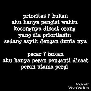 Story wa bukan prioritas| story wa gak dianggap | sedih | galau