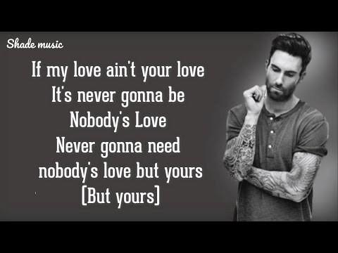 Maroon 5 - Nobody's Love (HD Lyrics)