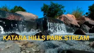 STREAM AT KATARA HILLS PARK DOHA QATAR IN CINEMATIC FOOTAGE | SOOTHING AND RELAXING |  AUTISM PLUS