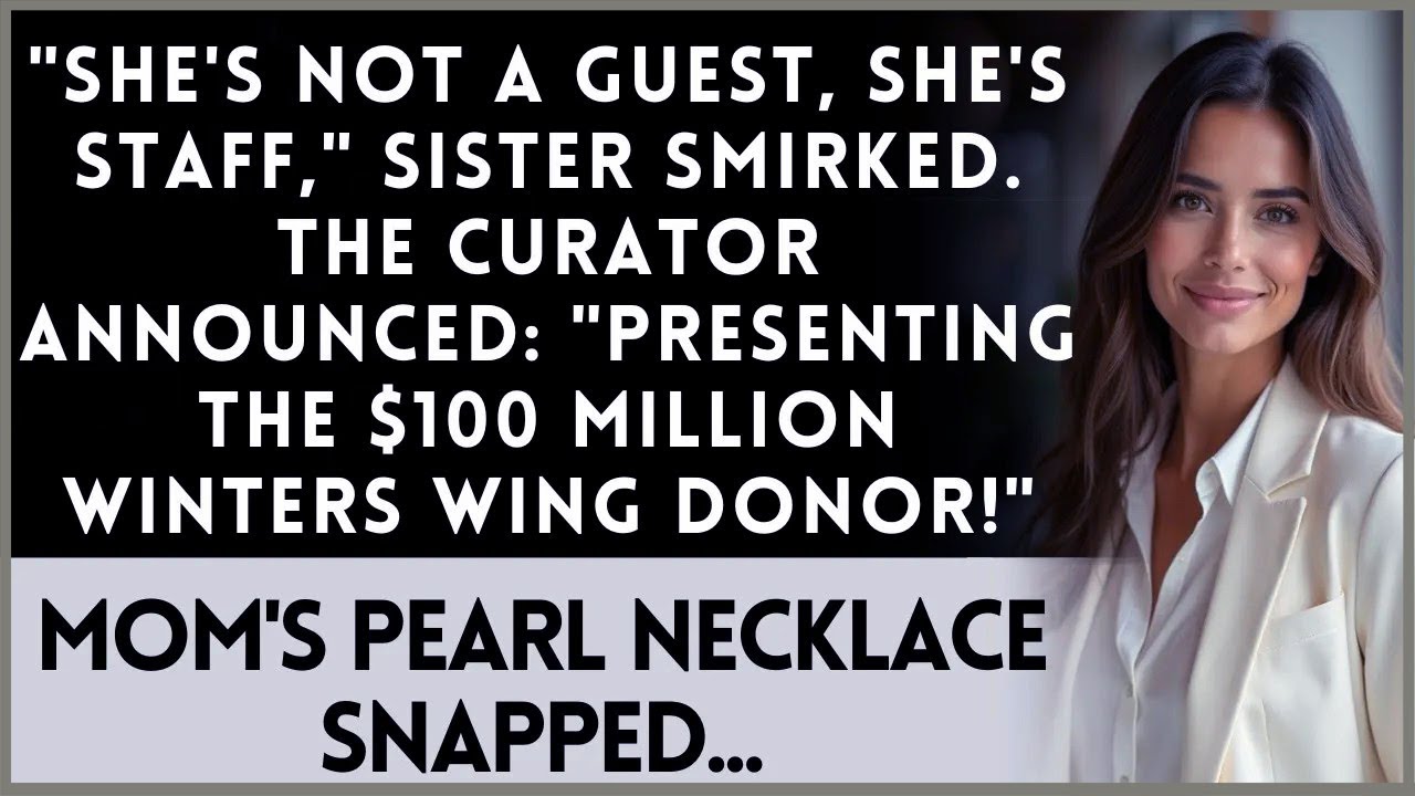 At The Gala, Sister Called Me The Help—Then My Museum Wing Was Unveiled