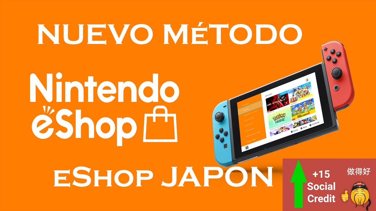 Nintendo eshop - NUEVO METODO DE JUEGOS BARATOS - Eshop Japón Tutorial ...