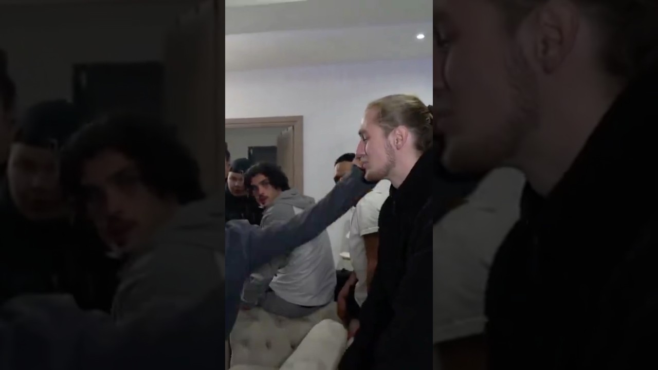 esteban se fait gifler par Ines de la team nasdas 😱😱😱 la chiennete