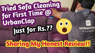 Sofa Cleaning | UrbanClap sofa cleaning service review in Tamil