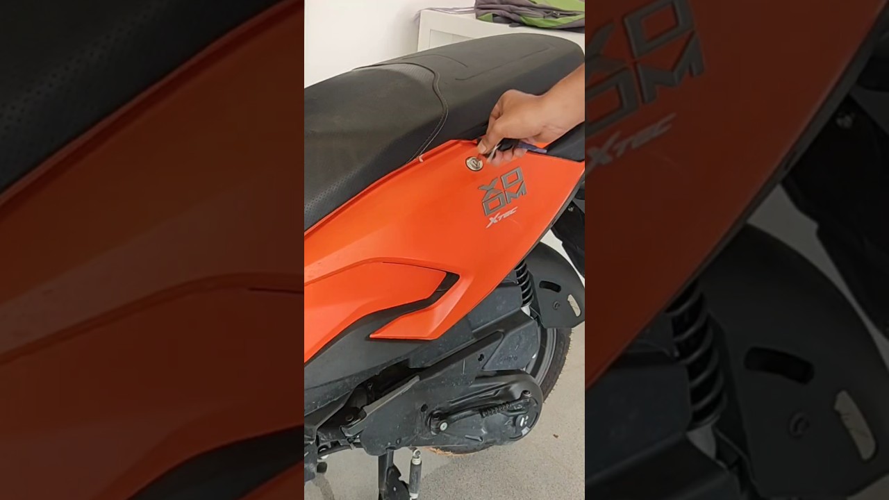 Fuel Tank Cap Under The Seat In 2025 Model Hero Xoom 110 Xtec Scooter