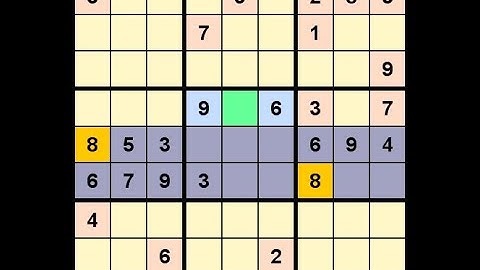 How to Solve Washington Times Sudoku Difficult February 4, 2021