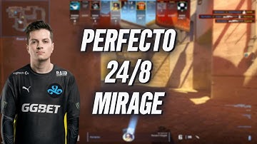 CS2 POV | Perfecto (24/8) | Faceit Ranked (MIRAGE)