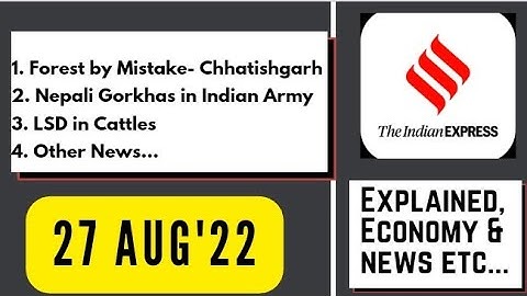 27th August 2022 | Gargi Classes News & Explained Analysis | By R.K. Lata