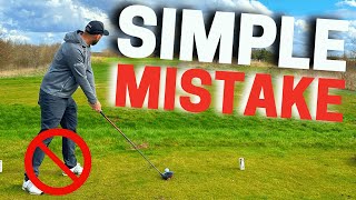 This SIMPLE MISTAKE Will DESTROY Your Ball Striking!?