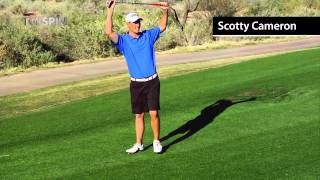 TopSpin Putter PRODUCING A CONTROLLED SHOT FROM THE OFF GRASS. 