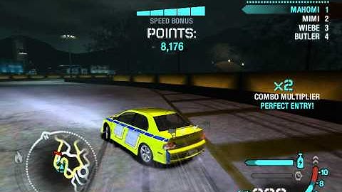 Need for Speed Carbon 1million 200 thousand drift point