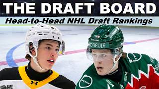 NHL DRAFT RANKINGS - Head-to-Head Top 32!