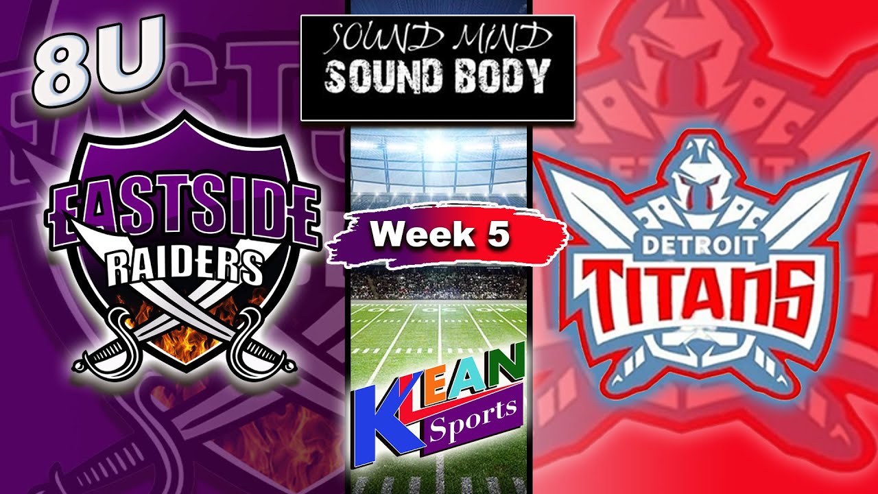 SMSB – 8u Eastside Raiders vs Detroit Titans – 2022