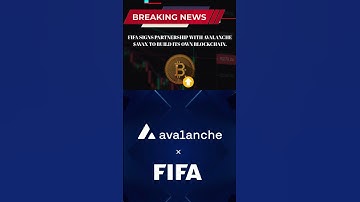 FIFA signs partnership with Avalanche $AVAX to build its own blockchain. #crypto #cryptonews