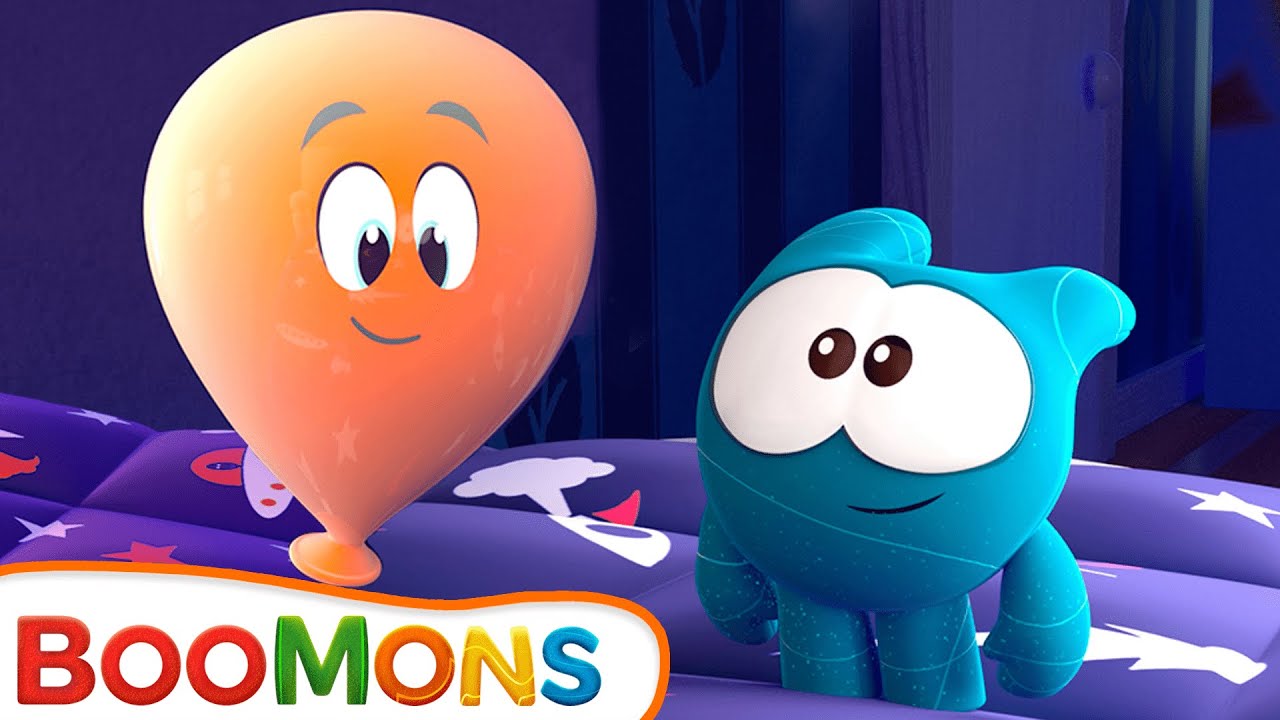 Playing with a Balloon 🎈| BooMons colorful cartoons