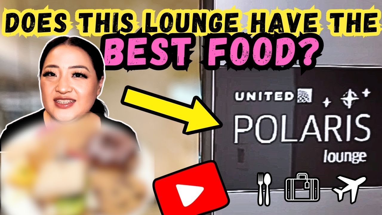 SFO's BEST KEPT SECRET Polaris Lounge Food Review!